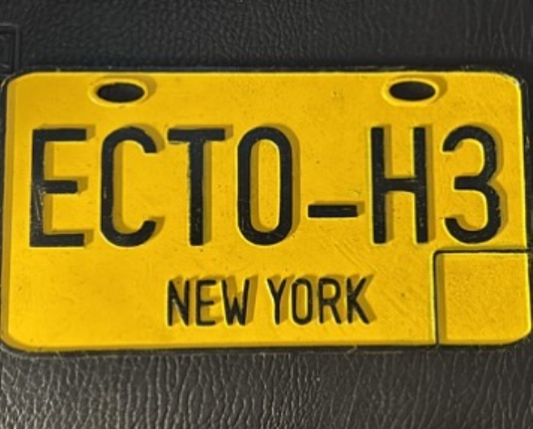 Ecto-1 Custom License Plate