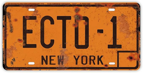 Ecto-1 Custom License Plate