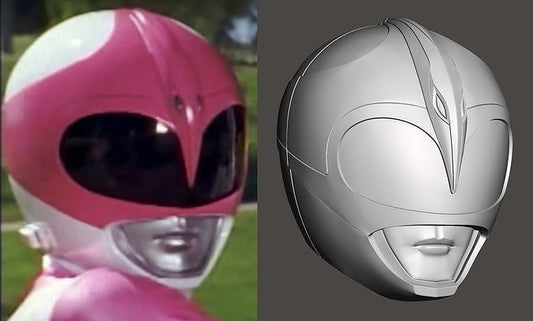 Pink Power Ranger Helmet