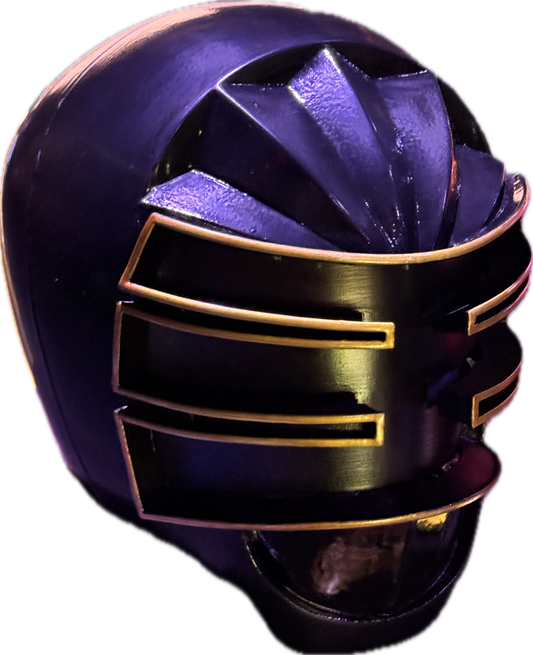 Gold Zeo Ranger Inspired Helmet