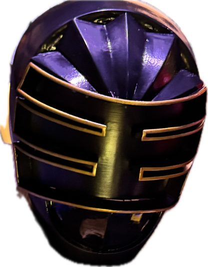 Gold Zeo Ranger Inspired Helmet