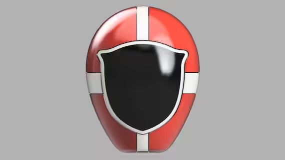 Lightspeed Rescue Inspired Red Ranger Helmet