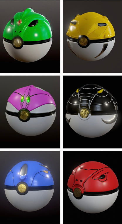 Power Rangers Pokémon Balls